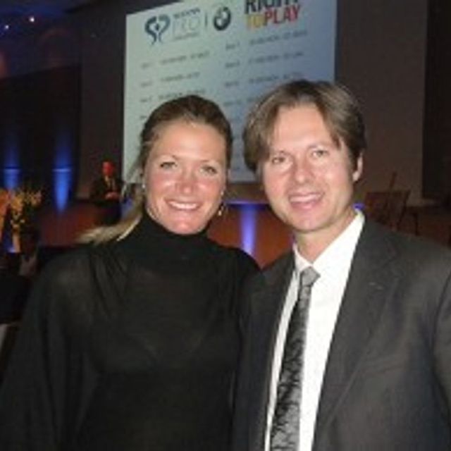 Suzanne Pettersen og Kjetil Haaland under auksjonen i Oslo i september.