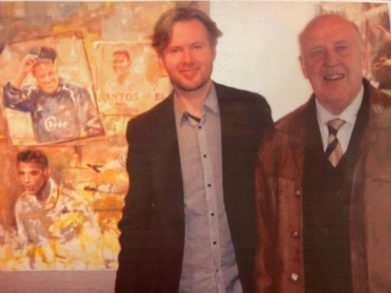 K.Haaland og Benny Lennartsson.